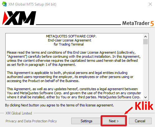 Cara menginstal MT5 (MetaTrader5) 5