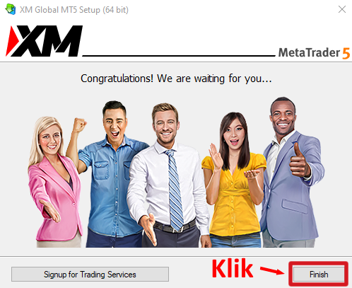 Cara menginstal MT5 (MetaTrader5) 6