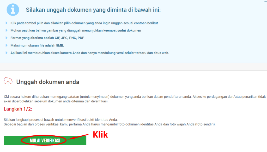 Cara Membuat Akun Forex di XM Untuk Pemula 19