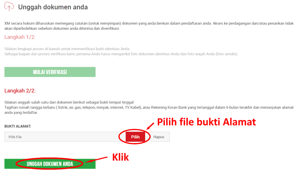 Cara Membuat Akun Forex di XM Untuk Pemula 27