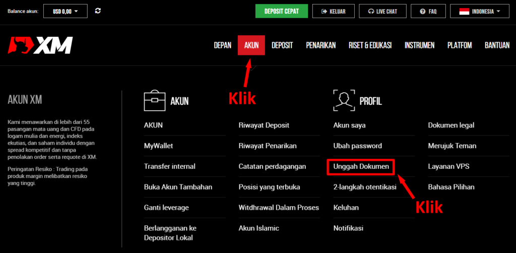 Cara Membuat Akun Forex di XM Untuk Pemula 31